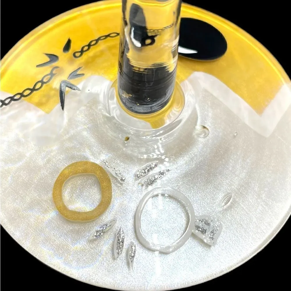 LOLITA - “Divorce” * Love my Martini * Hand-painted Martini Glass